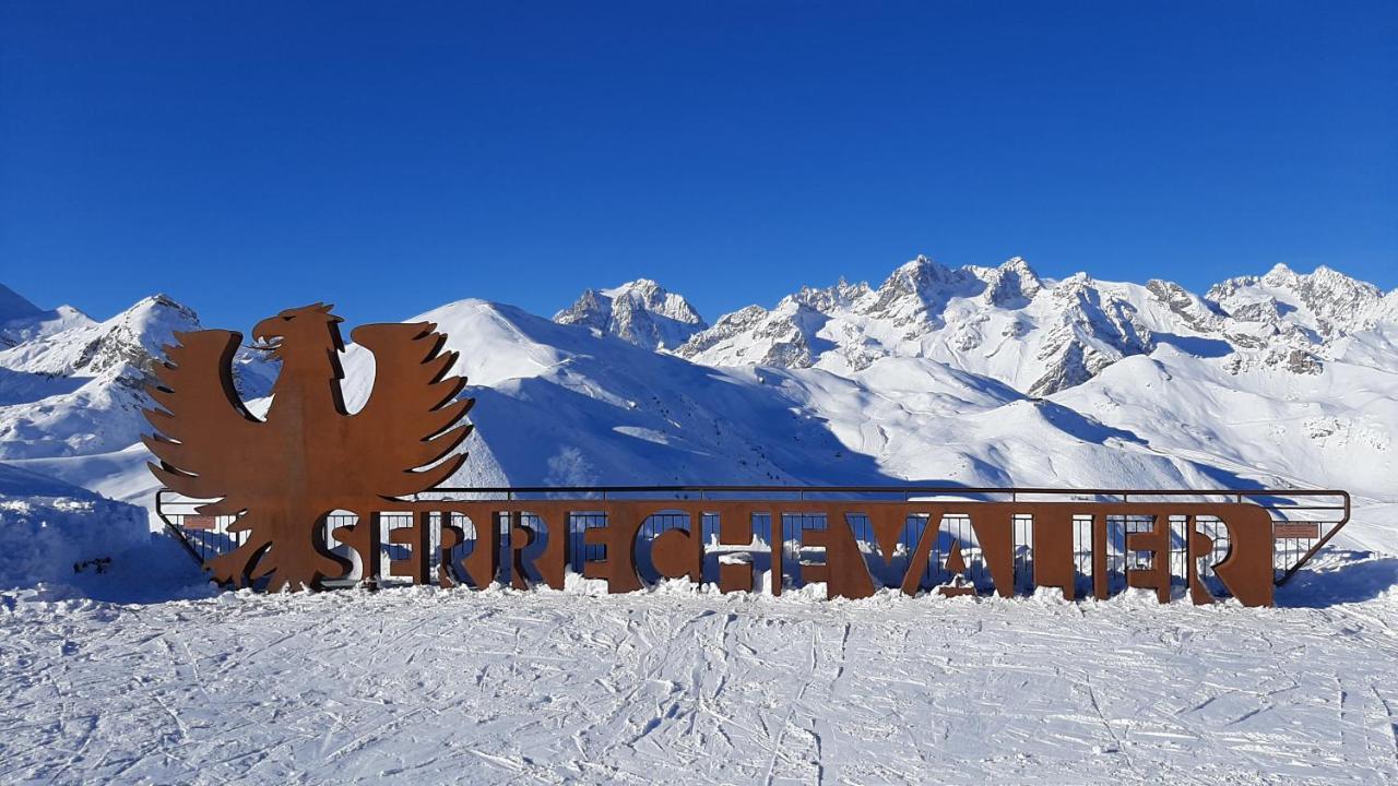 Appartement Montagnard Serre-Chevalier. Saint-Chaffrey Eksteriør billede